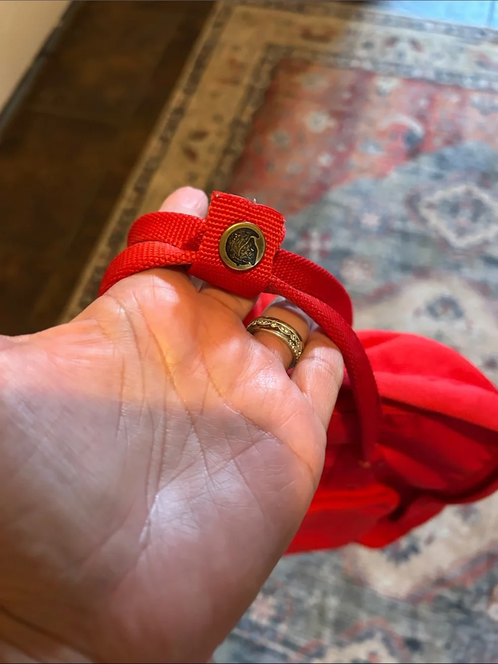Fjallraven Kånken Backpack in Red